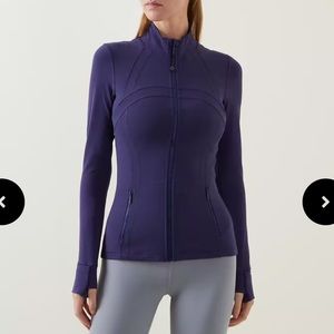 Lululemon Define Jacket Midnight Orchid - Luon